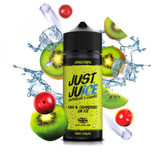 JUST JUICE 100ML SHORTFILL KIWI & CRANBERRY ON ICE